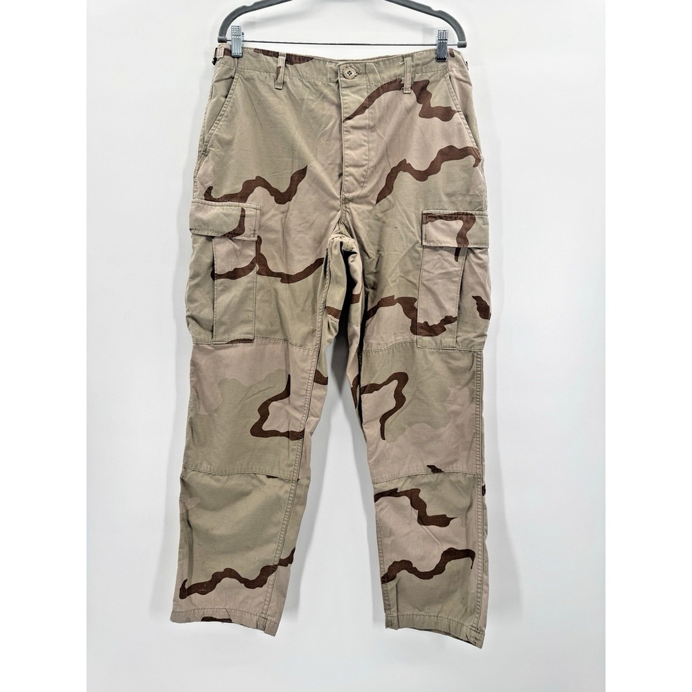 US Army Genuine Desert Camo Cargo Pant Military Combat Uniform Utility 34x31 ADJ